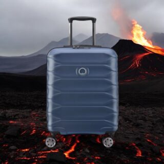 Delsey Βαλίτσα καμπίνας slim expandable 55cm Meteor Blue