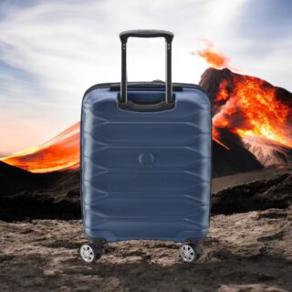 Delsey Βαλίτσα καμπίνας slim expandable 55cm Meteor Blue