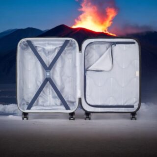 Delsey Βαλίτσα καμπίνας slim expandable 55cm Meteor Blue