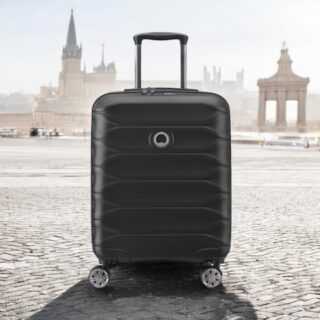 Delsey Βαλίτσα καμπίνας slim expandable 55cm Meteor Black