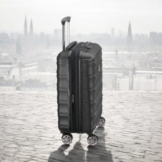 Delsey Βαλίτσα καμπίνας slim expandable 55cm Meteor Black