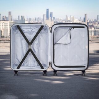 Delsey Βαλίτσα καμπίνας slim expandable 55cm Meteor Black