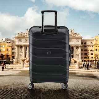 Delsey Βαλίτσα μεσαία expandable 68cm Meteor Black