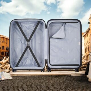 Delsey Βαλίτσα μεσαία expandable 68cm Meteor Black