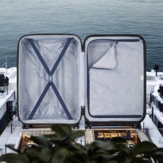 Delsey Βαλίτσα μεσαία expandable 68cm Meteor Blue