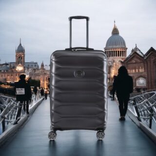 Delsey Βαλίτσα μεσαία expandable 68cm Meteor Cappuccino