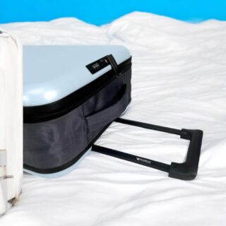 Pegasus Βαλίτσα καμπίνας Foldable 55m Sky Blue