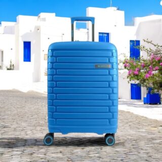BG Berlin Βαλίτσα καμπίνας expandable 54cm Soda Blue