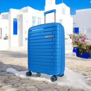 BG Berlin Βαλίτσα καμπίνας expandable 54cm Soda Blue