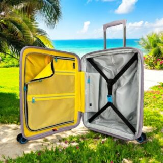 BG Berlin Βαλίτσα καμπίνας expandable 54cm Soda Lavender