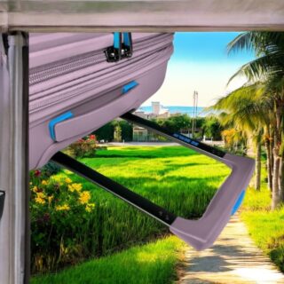 BG Berlin Βαλίτσα καμπίνας expandable 54cm Soda Lavender