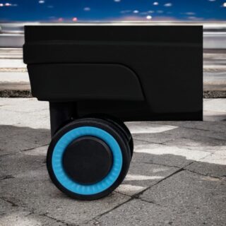 Σέτ 3Τεμ  Βαλίτσα Τροχ 55+67+76Eκ Black SODA BG BERLIN