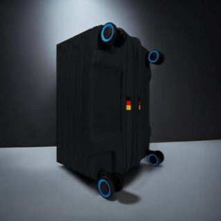 Σέτ 3Τεμ  Βαλίτσα Τροχ 55+67+76Eκ Black SODA BG BERLIN