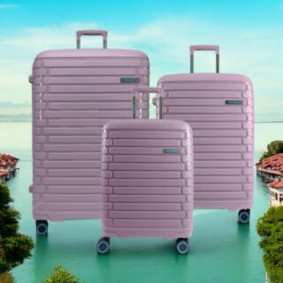 BG Berlin Σετ Βαλίτσες expandable 54-67-76cm Soda Black