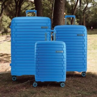 BG Berlin Σετ Βαλίτσες expandable 54-67-76cm Soda Blue