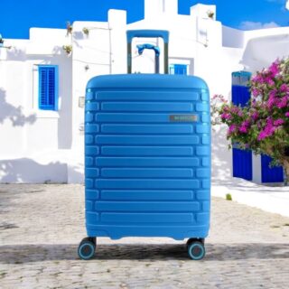 BG Berlin Σετ Βαλίτσες expandable 54-67-76cm Soda Blue