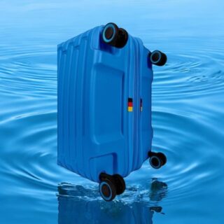 BG Berlin Σετ Βαλίτσες expandable 54-67-76cm Soda Blue