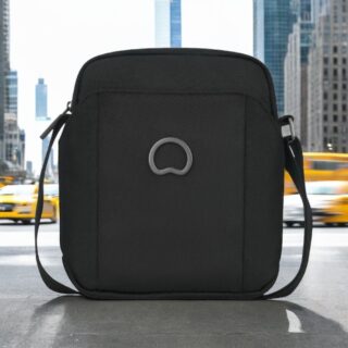 Delsey Picpus Μαύρο Τσαντάκι Ώμου 7.9” 2.7lt