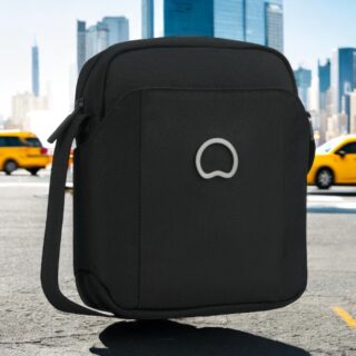 Delsey Picpus Μαύρο Τσαντάκι Ώμου 7.9” 2.7lt