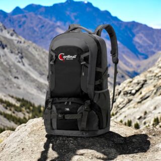 Σακίδιο πλάτης ορειβατικό Cardinal 856 70L μαύρο