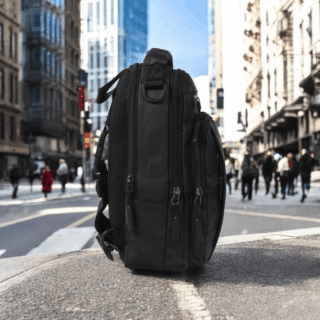 Τσαντάκι ώμου χιαστί crossbody mini backpack Cardinal 1200 μαύρο