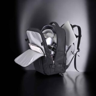 Bange 1801 Μαύρο Σακίδιο Πλάτης 35L Laptop 17.3”