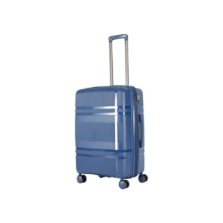 Βαλίτσα Σκληρή Άθραυστη με Επέκταση Cardinal (PP) μεσαία 2017/60cm Σκούρο μπλε