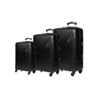 Βαλίτσες trolley (σέτ 3 τεμαχίων) Cardinal 2010 μαύρη