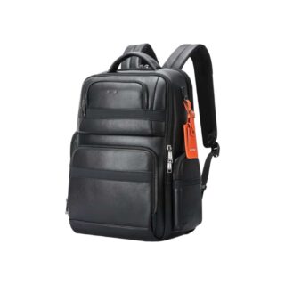 Δερμάτινο Σακίδιο πλάτης Αντικλεπτικό 35L Laptop 17,3” Bopai 851-019811 μαύρο