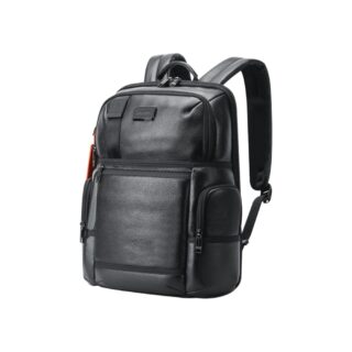 Bopai Αντικλεπτικό Δερμάτινο Σακίδιο Laptop 17.3” 28L Μαύρο