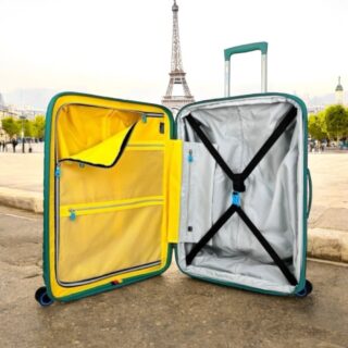 BG Berlin Μεγάλη βαλίτσα expandable 76cm Soda Green