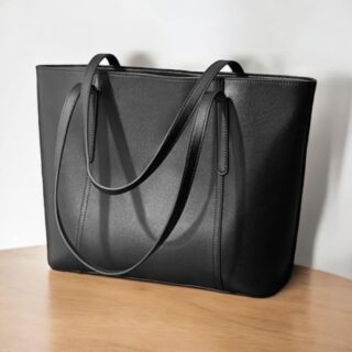 Δερμάτινη Γυναικεία Τσάντα Foxer 958V422F Μαύρο