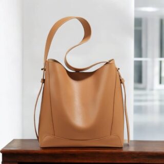 Δερμάτινη Γυναικεία Τσάντα Foxer 9136015F Καφέ