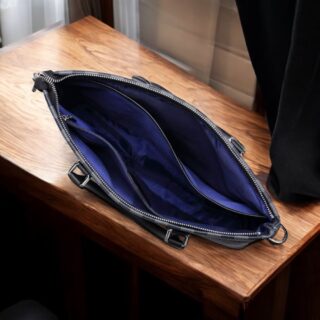 Χαρτοφύλακας PVC William Polo 193042 black