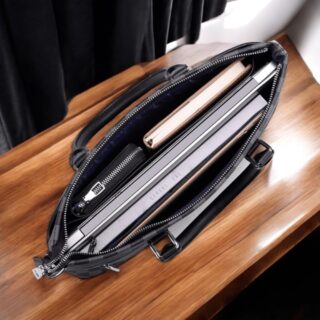 Χαρτοφύλακας PVC William Polo 193042 black