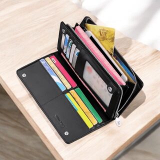 Δερμάτινο Ανδρικό πορτοφόλι William Polo 301 black