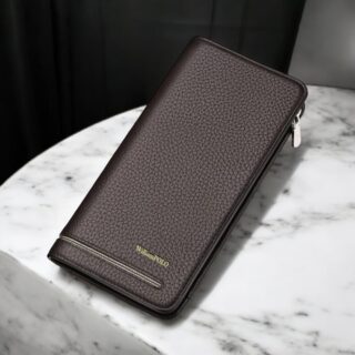 Δερμάτινο Ανδρικό πορτοφόλι William Polo 195191 brown