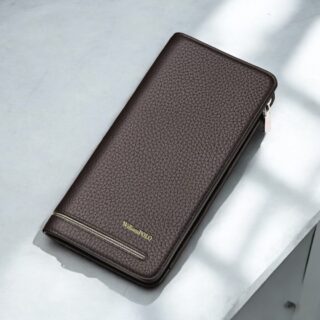 Δερμάτινο Ανδρικό πορτοφόλι William Polo 195191 brown