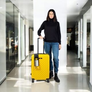 Βαλίτσα trolley (σετ 3 τεμαχίων) Caterpillar 83688-217 κίτρινο