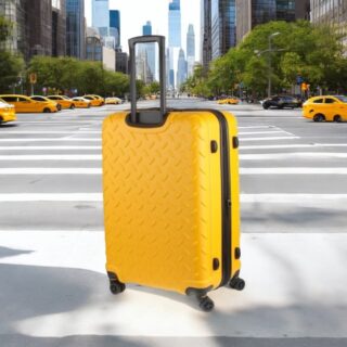Βαλίτσα trolley (σετ 3 τεμαχίων) Caterpillar 83688-217 κίτρινο