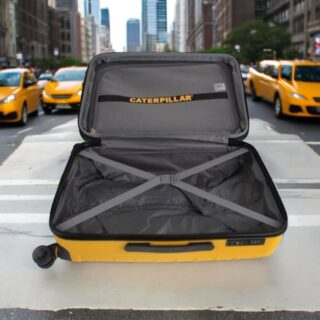 Βαλίτσα trolley (σετ 3 τεμαχίων) Caterpillar 83688-217 κίτρινο