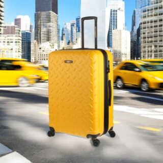 Βαλίτσα trolley Caterpillar μικρή μεσαία 83688-217 60/70cm κίτρινο