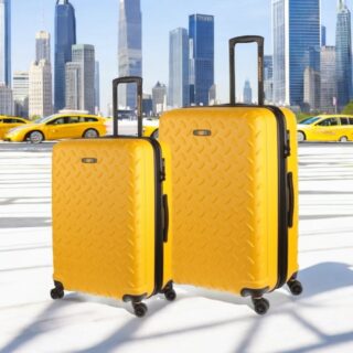 Βαλίτσα trolley Caterpillar μικρή μεσαία 83688-217 60/70cm κίτρινο