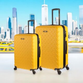 Βαλίτσα trolley Caterpillar μικρή μεσαία 83688-217 50/60 cm κίτρινο