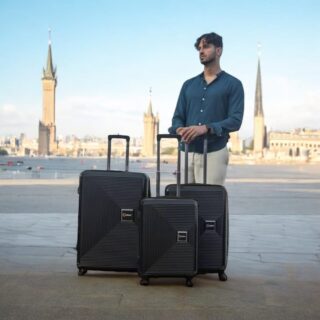 Βαλίτσες trolley σέτ 3 τεμαχίων Cardinal PP 2015 black