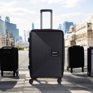 Βαλίτσες trolley σέτ 3 τεμαχίων Cardinal PP 2015 black