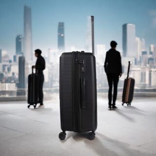 Βαλίτσα trolley Επεκτάσιμη Anniversary Cardinal (PP) μεσαία/μεγάλη 2015/60/70 cm solid black