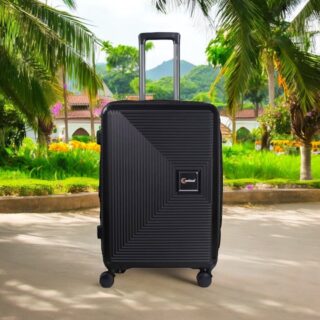 Βαλίτσα trolley Επεκτάσιμη Anniversary Cardinal (PP) μικρή μεσαία 2015 50/60 cm solid black