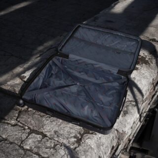 Βαλίτσα trolley Επεκτάσιμη Anniversary Cardinal (PP) μικρή μεσαία 2015 50/60 cm solid black