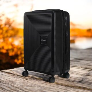 Βαλίτσα trolley Επεκτάσιμη Anniversary Cardinal (PP) μεγάλη 2015/70cm solid black